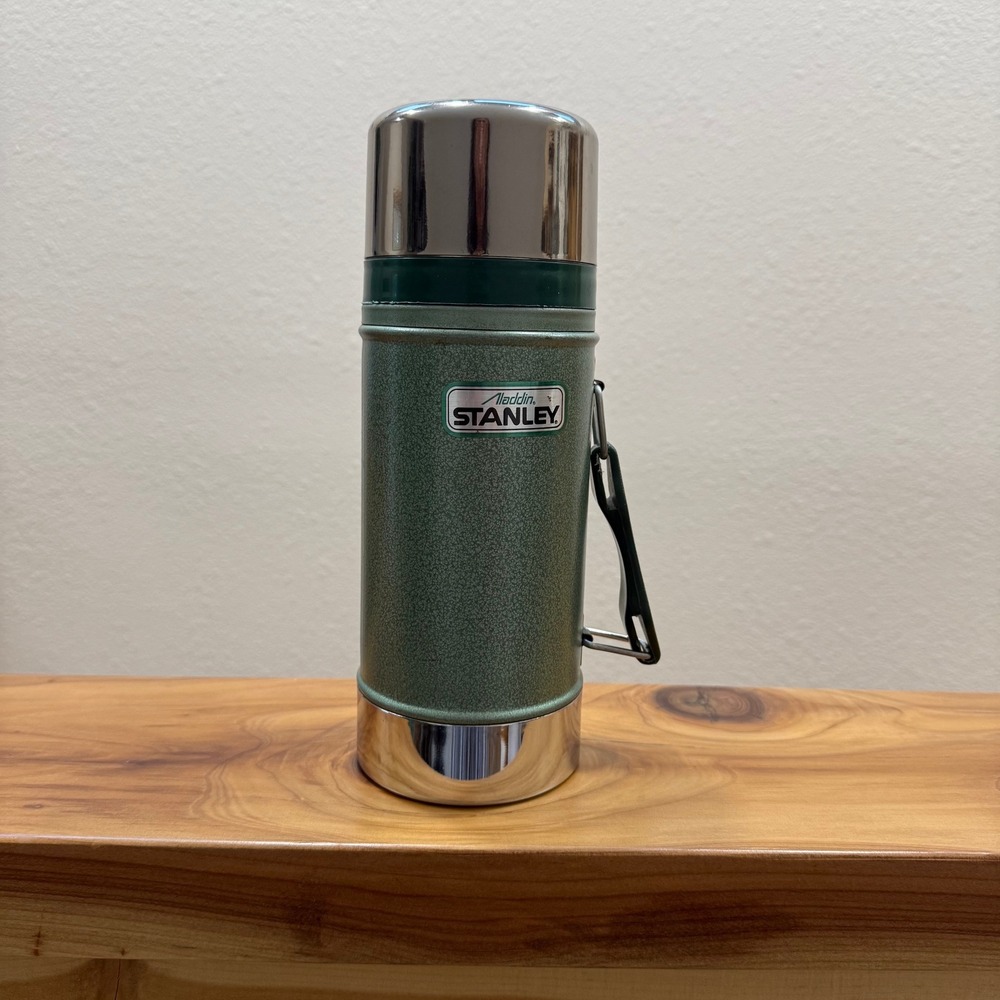 Vintage Stanley Aladdin Soup 24oz Wide Mouth A-1350B USA Vacuum Bottle Thermos